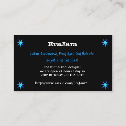 Kundenspezifisches Visitenkarteschwarzes mit Visitenkarte (Vorderseite)