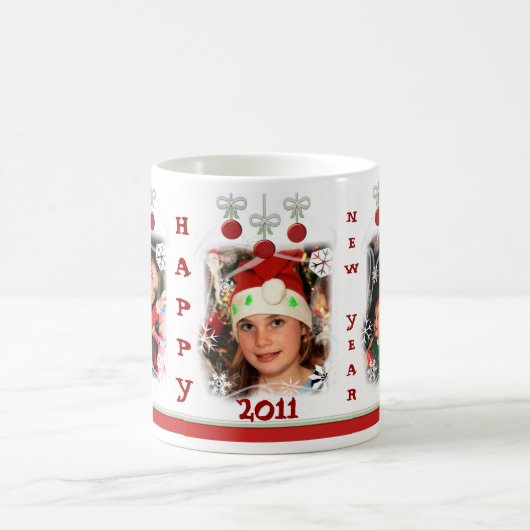 Kundenspezifisches Weihnachten verziert Kaffeetasse (Mittel)