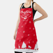 Kundenspezifisches Weihnachtsgebäck mit (Ihrem Nam Schürze (InSitu)