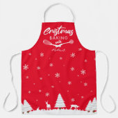 Kundenspezifisches Weihnachtsgebäck mit (Ihrem Nam Schürze (Vorderseite)