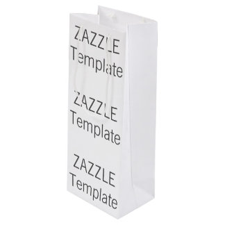 Kundenspezifisches Weihnachtsglatter Geschenktüte Für Weinflaschen