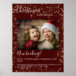 Kundenspezifisches Weihnachtslicht-Foto-Poster Poster