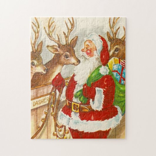 Kundenspezifisches Weihnachtspuzzlespiel Puzzle (Vertikal)