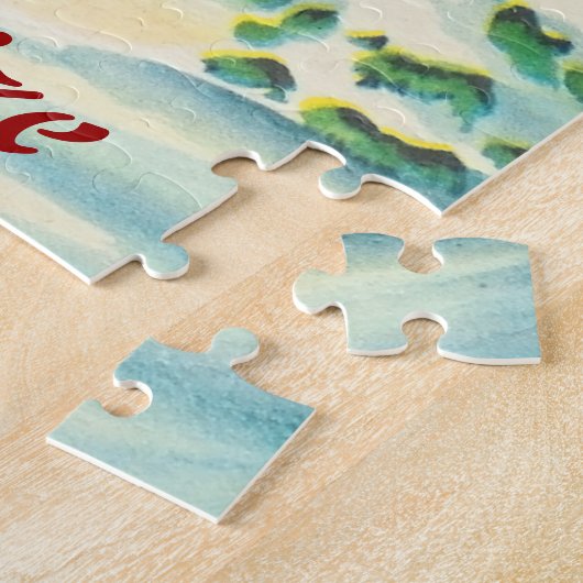 Kundenspezifisches Weihnachtspuzzlespiel Puzzle (Seite)