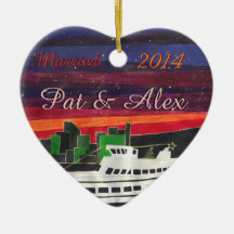 Kundenspezifisches Weihnachtsschiff - erstes