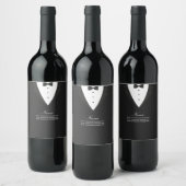 Kundenspezifisches Weinetikett oder Lebensmittelet (Flaschen)