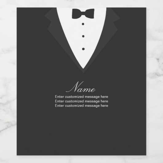 Kundenspezifisches Weinetikett oder Lebensmittelet (Einzelnes Label)