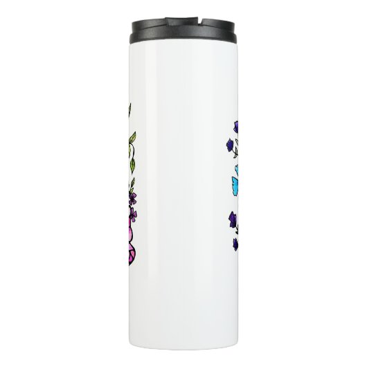 Kundenspezifisches Zitat oder Name des Thermosbecher (Rückseite)