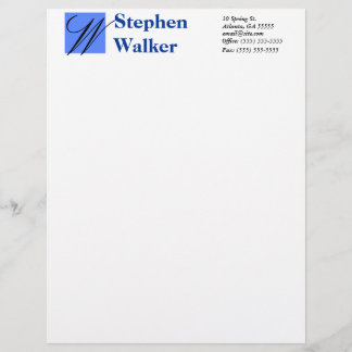 Kundenspezifisches Zusammenfassungs-Papier Briefbogen