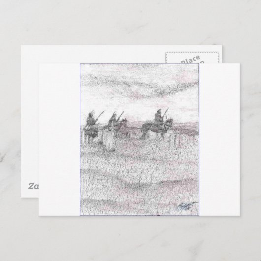 Kundenstand Postkarte (Vorne/Hinten)