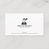 Kundensupport Visitenkarte (Vorderseite)