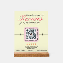 Kundenübersicht Benutzerdefiniert - QR-Code für ge Acrylschild