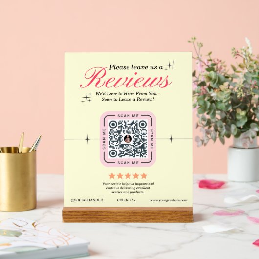 Kundenübersicht Benutzerdefiniert - QR-Code für ge Acrylschild (Hochzeit)