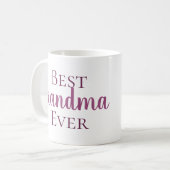 KUNDENZÄHLBAR Bester Großeltern aller Zeiten Kaffeetasse (Vorderseite Links)