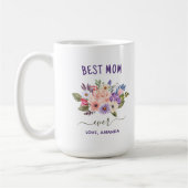 KUNDENZÄHLBARE BESTE MUTTERSCHAFT | Hübsche rustik Kaffeetasse (Links)