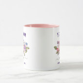 KUNDENZÄHLBARE BESTE MUTTERSCHAFT | Hübsche rustik Tasse (Zentrum)