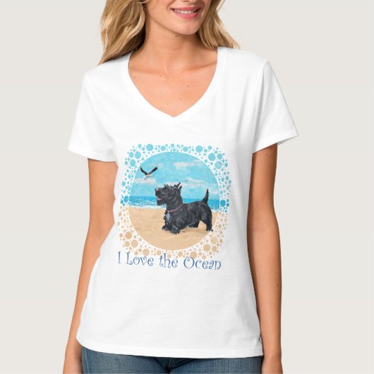 KUNDENZEICHEN für Scottie Beach T-Shirt (Vorderseite)
