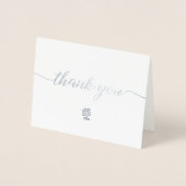 Kundenzufriedenheit für Ihr Unternehmen Vielen Dan Folienkarte (Vorderseite)