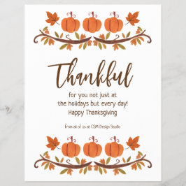 Kundenzufriedenheit für kundenspezifischen Ernteda Flyer