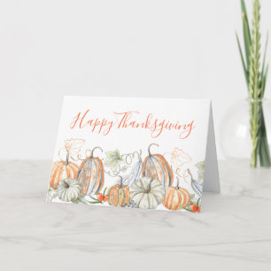 Kundenzufriedenheit Thanksgiving Karte