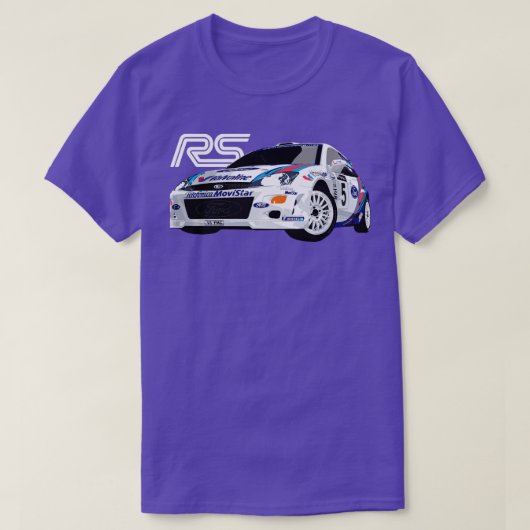 Kundgebung Car Champion Colin McRae MK1 RS Luke Lo T-Shirt (Design vorne)
