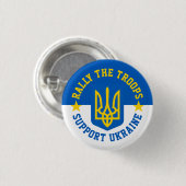 KUNDGEBUNG DER TRUPPEN UNTERSTÜTZEN DIE UKRAINE BL BUTTON (Vorne & Hinten)