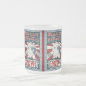 Kundgebung für die Republik-Tasse Mattglastasse (Mittel)