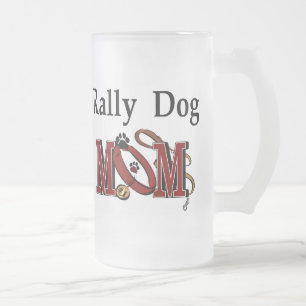 Kundgebung Gehorsam Hunde Mama Geschenke Mattglas Bierglas