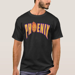 Kundgebung im Tal Phoenix Flaming Basketball Cha T-Shirt