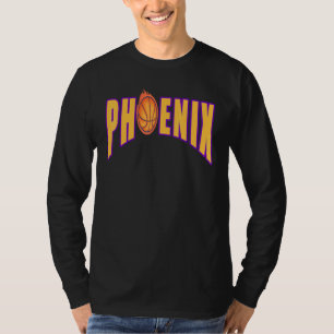 Kundgebung im Tal Phoenix Flaming Basketball Cha T-Shirt