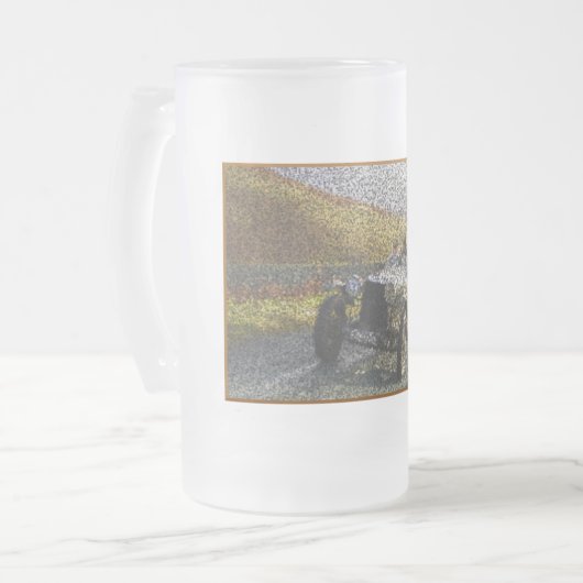 Kundgebung Mattierte Tasse (Vorderseite Links)