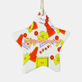 Kundgebung-O Verzierung Keramikornament (Rechts)