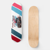 KUNDGEBUNG RACE - WENN GESCHWINDIGKEIT WILD SEITE SKATEBOARD (Vorderseite)