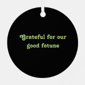 Kundgebung Rocks Ornament Aus Metall (Rückseite)