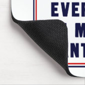 Kundgebung rund um die Flagge ~ Jeder Gewollt Fit- Mousepad (Ecke)