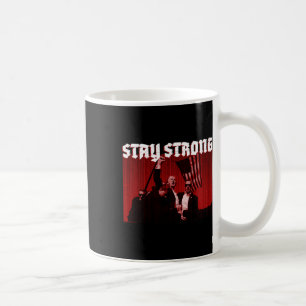 Kundgebung-Shooting Bleibe 2024 kräftig Kaffeetasse
