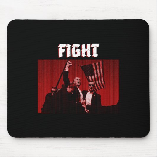 Kundgebung - Shooting Fight im Jahr 2024 Mousepad (Vorne)