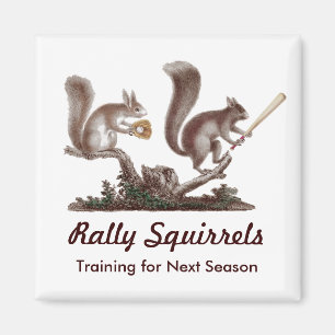 Kundgebung Squirrels Training für die folgende Magnet
