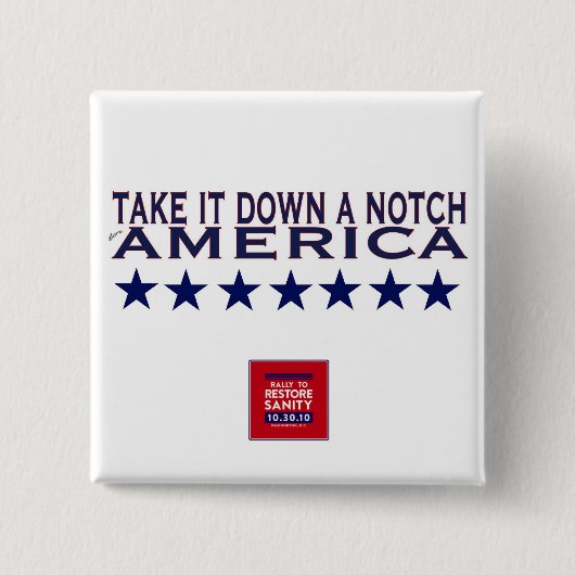 Kundgebung zur Wiederherstellungs-Vernunft--Nehmen Button (Vorderseite)