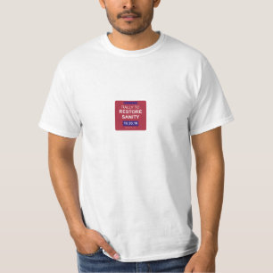 Kundgebung zur Wiederherstellungs-Vernunft T-Shirt