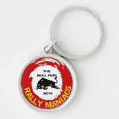 KundgebungManiacs der Stier-Lauf 2014 Schlüsselanhänger (Vorne)