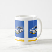 Kundgebungs-Auto-Tasse der Metro-6R4 Kaffeetasse (VorderseiteRechts)