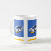 Kundgebungs-Auto-Tasse der Metro-6R4 Kaffeetasse (Vorderseite Links)