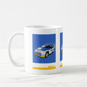 Kundgebungs-Auto-Tasse der Metro-6R4 Kaffeetasse