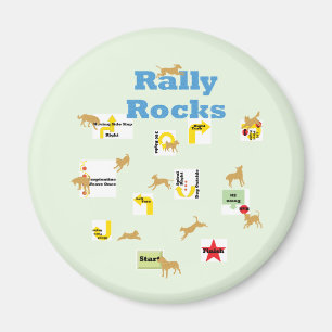 Kundgebungs-Felsen Magnet