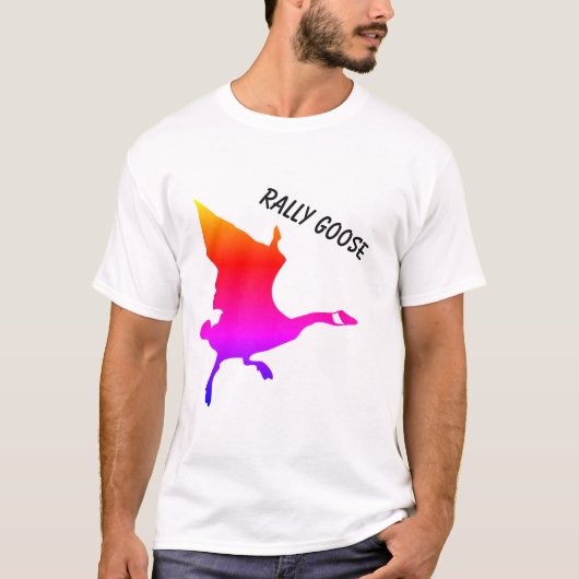 Kundgebungs-Gans T-Shirt (Vorderseite)