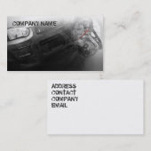 Kundgebungsautogesicht in der Front Visitenkarte (Vorne/Hinten)