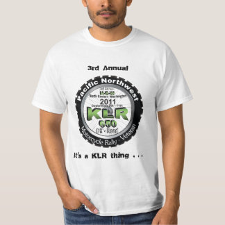 Kundgebungslogo nur 3. jährliche KLr Sache-Front T-Shirt