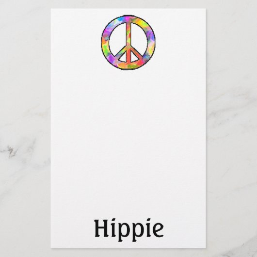 Kündiger Frieden Briefpapier (Vorderseite)