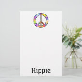 Kündiger Frieden Briefpapier (Stehend Vorderseite)